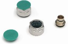 Rehau aansluit koppeling 20 x 2,9mm - 3/4" euroconus. Klem- schroefkoppeling t.b.v. Rautitan Stabil buis