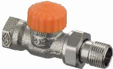Heimeier Eclipse drukgecompenseerde thermostatische radiatorkraan M30x1,5 1/2" recht 3932-02.000