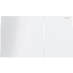Geberit Sigma70 bedieningsplaat square glas wit 115.622.SI.1
