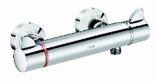 Delabie Securitherm douchethermostaat met S-koppeling chroom H9741