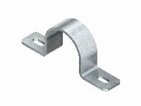 Niedax kabelbuisklem, �60mm, schroefgat, staal, verzinkt, halogeenvrij, 1 stuks