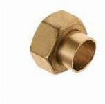 2-delig koppeling 1/2 inch binnendraad x 15 mm.