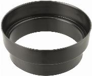 Ubbink verloopstuk VTMV kunststof 166-150mm zwart 0542426