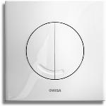 Wisa XS bedieningsplaat Argos DF 16x16cm kunststof wit 8050414601
