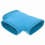 Wavin Ventiza t-stuk, onge�soleerd kanaal, kunststof, PVC, bochthoek 90�, 235x235mm, blauw
