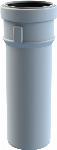 Burgerhout Safe-PP rookgasafvoerbuis 80x250mm PP wit 400453973