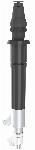 Burgerhout Skyline 3000 dakdoorvoer HR combi 80-80x1680mm PP, parallel zwart 400452919