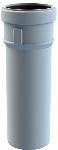 Burgerhout Safe-PP rookgasafvoerbuis 80x2000mm PP wit 400453979
