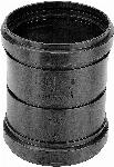 Burgerhout Twinline air koppelstuk luchttoevoerbuis 80mm PP zwart 400452020