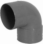 Wavin PVC L-Bocht Kort 90 graden Gr 110 M/S