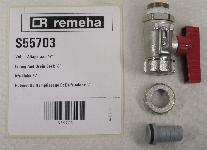 Remeha Avanta en andere series vul-aftapkraan 1/2" S55703