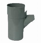 Wavin pvc t-stuk 110x50 90gr m/s