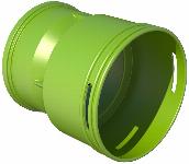 Ubbink Air Excellent luchtverdeelsysteem AE48c adapter tbv luchtverdeelkast 0188553