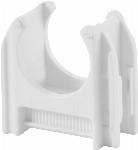 Schnabl Euro-clip, kabelbuisklem, kunststof, �17.6-18.6mm, wit EC19 WIT