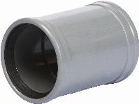 Solar Plus fitting, recht, pvc, aansluiting 1: 110mm aansluiting 2: 110mm