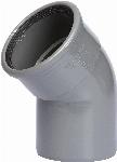Solar Plus fitting, bocht, pvc, aansluiting 1: 110mm aansluiting 2: 110mm