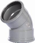 Solar Plus fitting, bocht, pvc, aansluiting 1: 110mm aansluiting 2: 110mm
