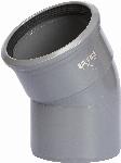 Solar Plus fitting, bocht, pvc, aansluiting 1: 110mm aansluiting 2: 110mm