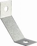 Esdec FlatFix Fusion, aardingsbeugel voor bevestiging van pv paneel, staal, hxbxd 15x20x65mm