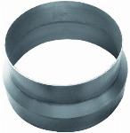 Burgerhout aluminium verloopstuk tbv plakplaat 139-119mm H=70mm 400453140
