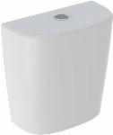 Geberit 300 Basic opbouwspoelreservoir drukknop verhoogd closet met onderinlaat wit S8500199000G