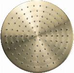 Blue Label Brondby 25cm hoofddouche geborsteld goud FK-0030BB