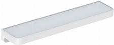 Geberit 300 Basic, Planchet, wand, keramiek, 500 x 60 x 120mm (LxHxD), wit