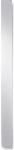 Vasco Beams Mono-EL elektrische radiator 950W, wandmodel, verticaal, hxbxd 1800x150x103mm, wit