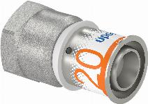 Uponor S-Press Plus pers schroefbus 20mmx1/2"bi 1070516