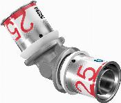 Uponor S-Press Plus pers knie 45� 25x25mm 1070545