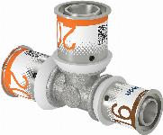 Uponor S-Press Plus pers T-stuk verlopend 20x20x16mm 1070569