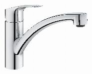 Grohe Eurosmart keukenkraan m. lage draaibare uitloop chroom 30260003