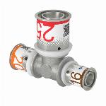 Uponor S-Press Plus pers T-stuk verlopend 20x25x16mm 1070570