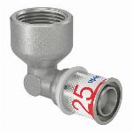 Uponor S-Press Plus pers knie 90� bi.dr.  25mmx1" 1070543