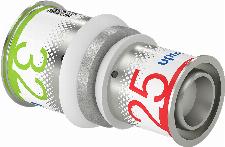 Uponor S-Press Plus pers koppeling verlopend 32x25mm 1070556