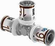 Uponor S-Press Plus pers T-stuk 16x16x16mm 1070560