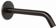Blue Label Brondby uitloop voor wastafelkraan wand 20cm, gun metal