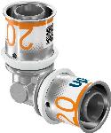 Uponor S-Press Plus pers knie 90� 20x20mm 1070524