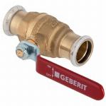 Geberit Mapress C-staal opbouw afsluiter messing 28 mm 94925