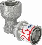Uponor S-Press Plus pers knie 90� bi.dr. 25mmx3/4" 1070542