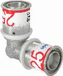 Uponor S-Press Plus pers knie 90� 25x25mm 1070525