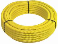 Henco Standard GAS 20X2 met mantel geel op rol van 25 meter 25020GASMG