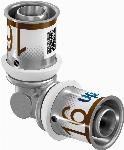 Uponor S-Press Plus pers knie 90� 16x16mm 1070523