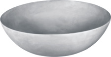 LoooX Ceramic Raw Light Grey ruw  keramische waskom 400 x 150 mm, zonder kraangat, zonder overloop, licht grijs