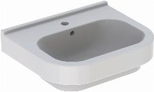 Geberit 300 Basic wastafel m. kraangat m. overloop 55x44.5x19.5cm wit S8300200000G