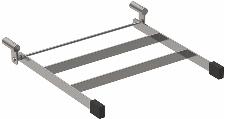 Geberit 300 Basic, Klaprooster met buffer, Norma, RVS scharnieren, duroplast S8H999000G