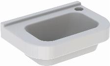 Geberit 300 Basic fontein 36 cm met kraangat rechts zonder overloop wit S8400110000G