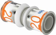 Uponor S-Press Plus PPSU pers composiet koppeling 20x20mm 1039934