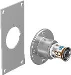 Uponor S-Press Plus Aqua pers muurdoorvoer recht 16mmx1/2"bi 1070652