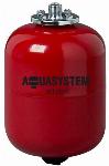 Solar Plus expansievat 8l voordruk 1.5bar einddruk 8bar 3/4'' max 100�C continu rood 6300814